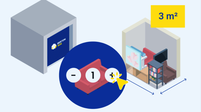 Aide pour estimer la taille d’un box